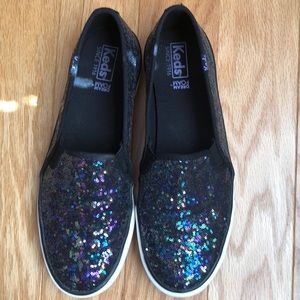Keds Galaxy Sequin Slip-On Sneaker 8.5